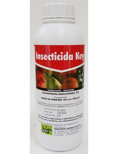 INSECT. KEY ACEITE PARAFINA...