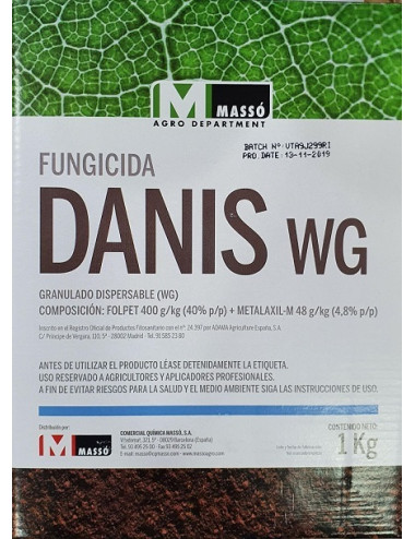 DANIS WG 6K. FUNGICIDA R24397