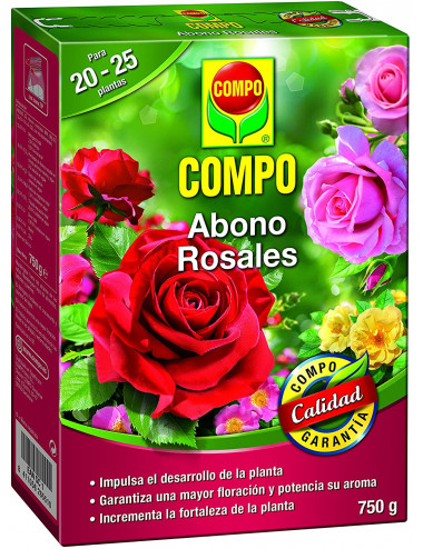 COMPO ADUBO ROSEIRAS 750GR.