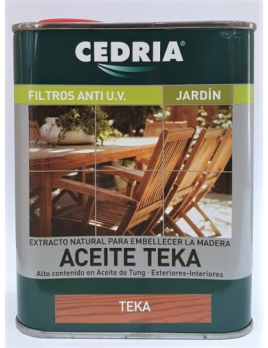CEDRIA ACEITE TECA 750ML TEKA
