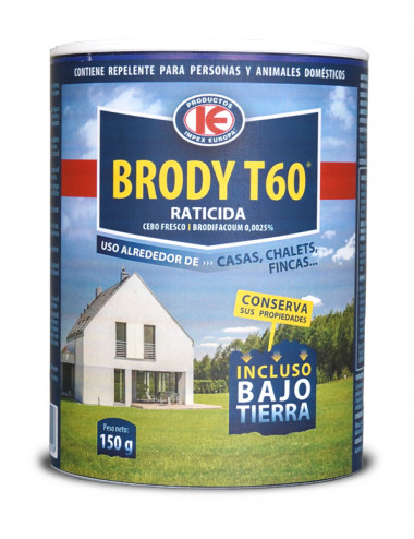 BRODY T60 RATICIDA CEBO FRESCO