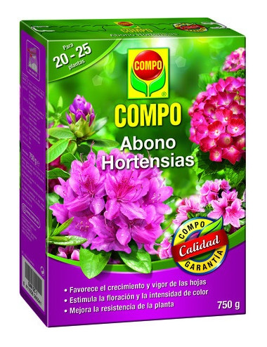 COMPO ADUBO HORTENSIAS 750GR.