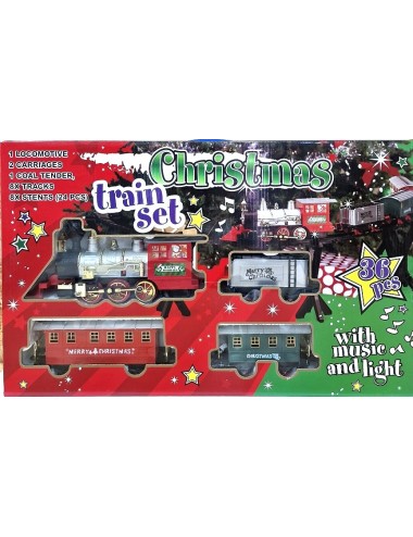 CHRISTMAS TRAIN ELEVATED...