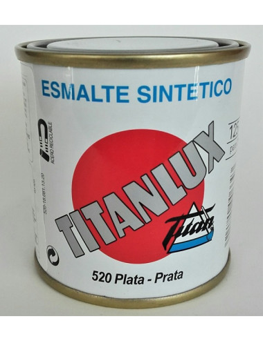 TITANLUX ESM. 125ML. PLATA 520