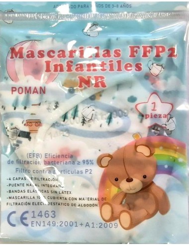 MASCARILLA FFP2 INFANTIL...