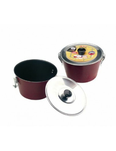 METAL FLAN MOULD WITH LID...