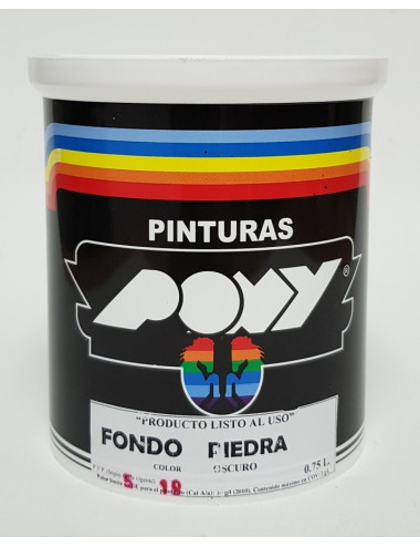 PONY FONDO PEDRA 750CC. ESCURO