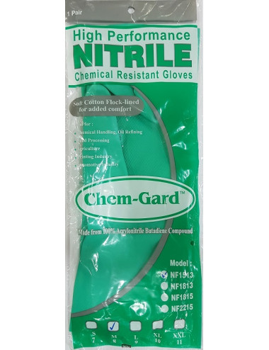 CHEM-GARD GREEN NITRILE...