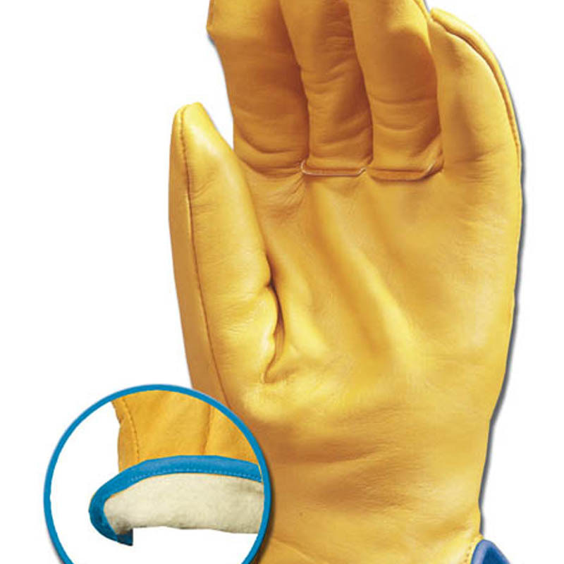 YELLOW LEATHER FLOWER GLOVE L2 ...